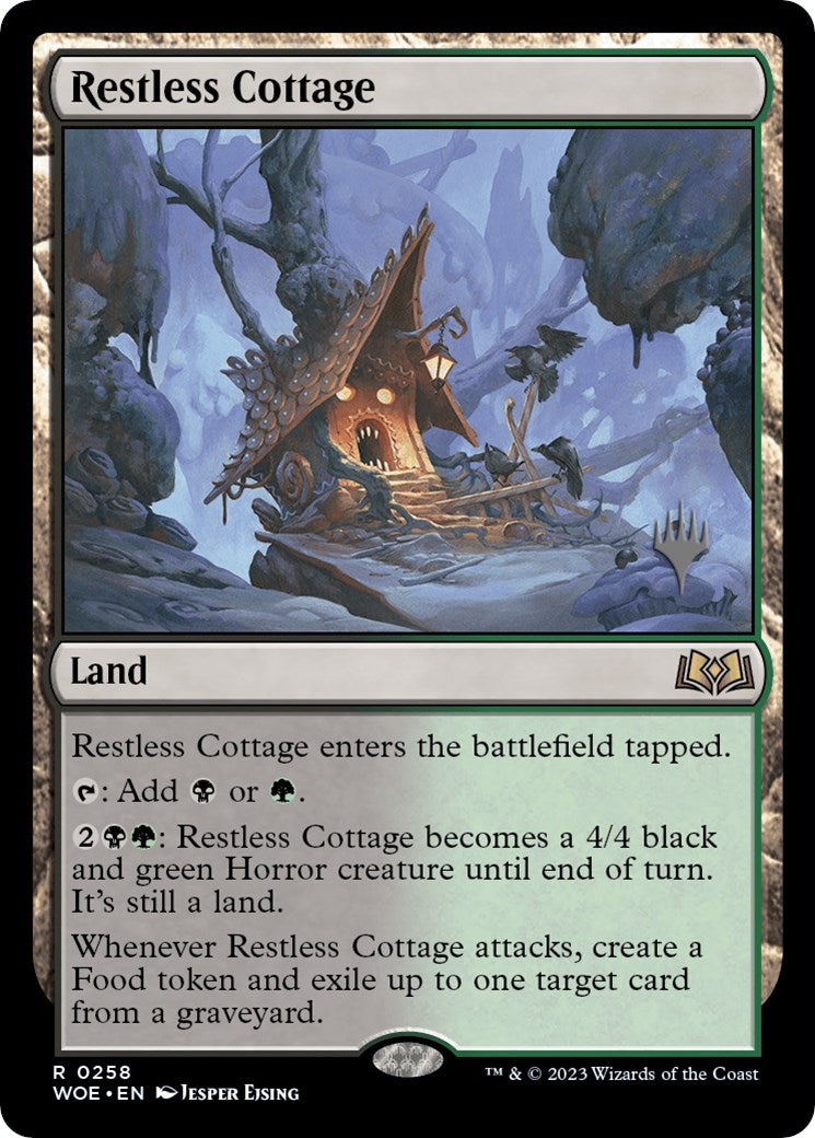 Restless Cottage (Promo Pack) [Wilds of Eldraine Promos] | I Want That Stuff Brandon