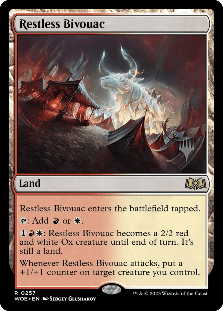 Restless Bivouac (Promo Pack) [Wilds of Eldraine Promos] | I Want That Stuff Brandon