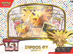 Scarlet & Violet: 151 - Zapdos ex Box | I Want That Stuff Brandon