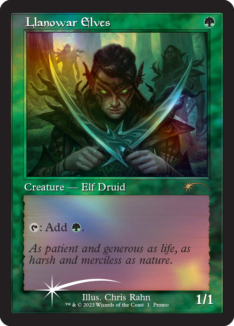 Llanowar Elves (Retro) [Media Promos] | I Want That Stuff Brandon