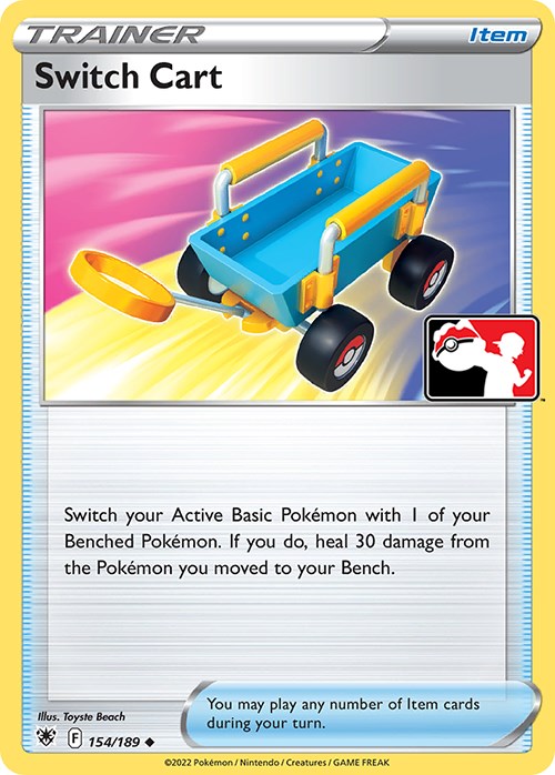 Switch Cart (154/189) [Prize Pack Series Three] | I Want That Stuff Brandon