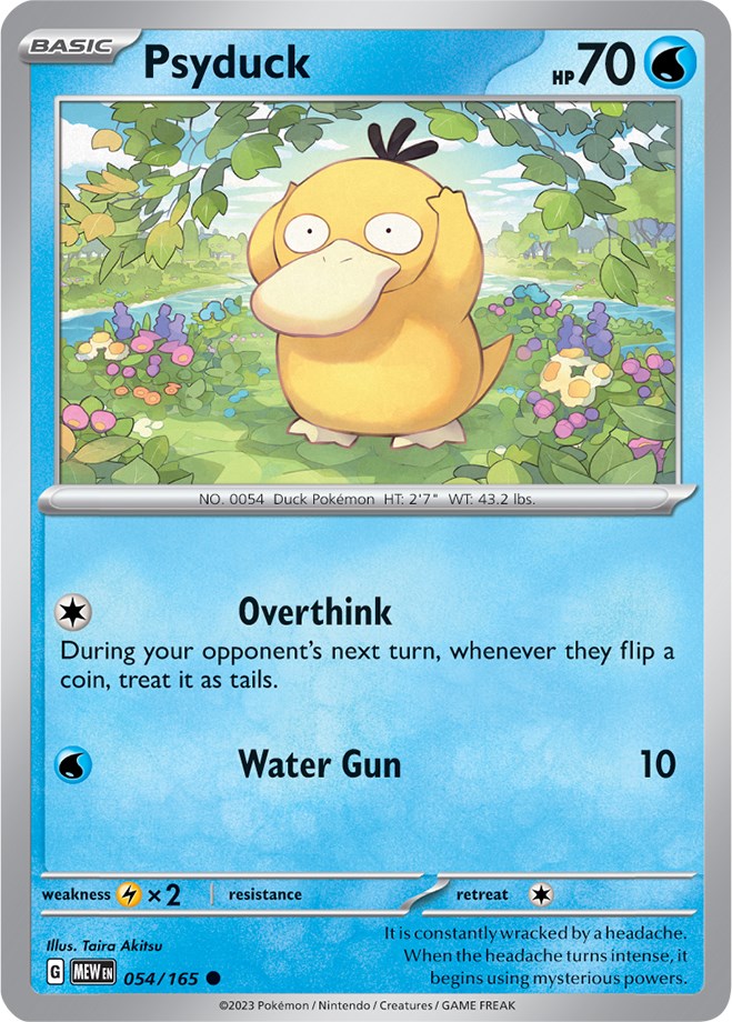 Psyduck (054/165) [Scarlet & Violet 151] | I Want That Stuff Brandon