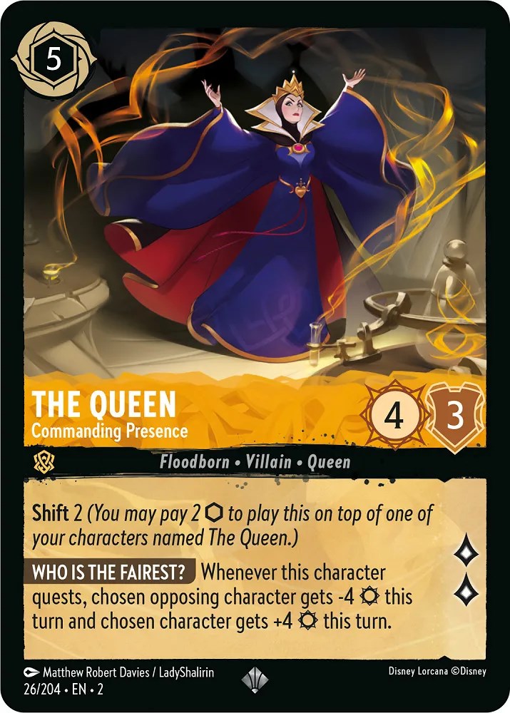 The Queen - Commanding Presence (26/204) [Rise of the Floodborn] | I Want That Stuff Brandon