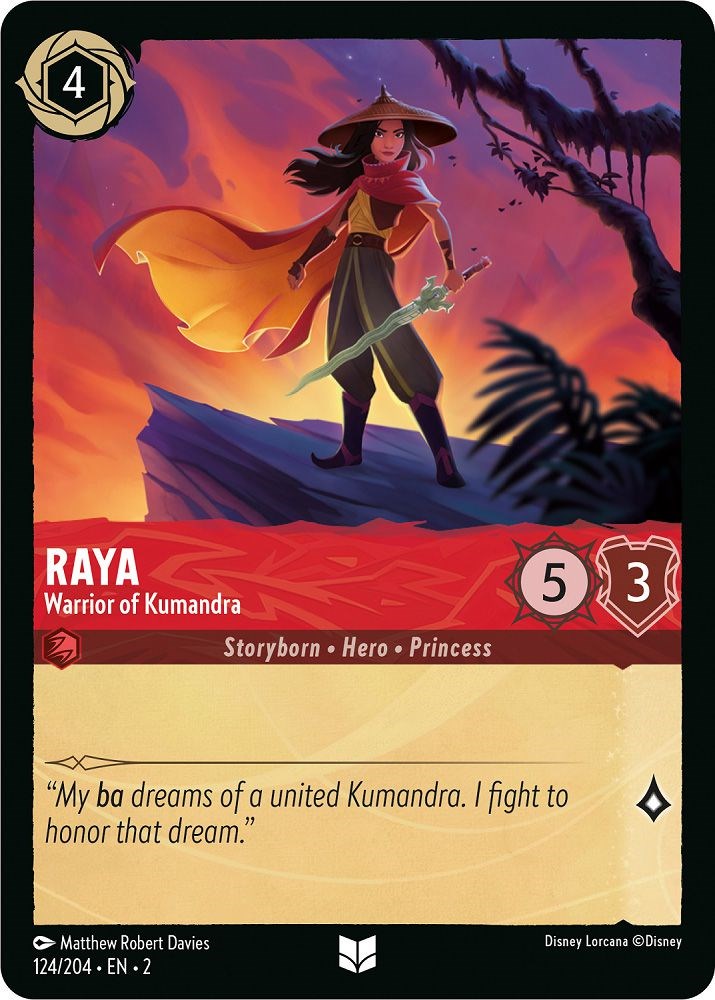 Raya - Warrior of Kumandra (124/204) [Rise of the Floodborn] | I Want That Stuff Brandon