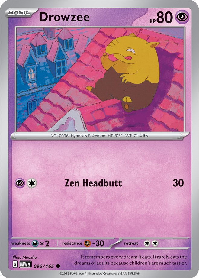 Drowzee (096/165) [Scarlet & Violet: 151] | I Want That Stuff Brandon