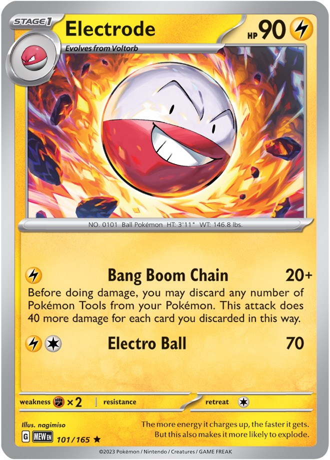 Electrode (101/165) [Scarlet & Violet 151] | I Want That Stuff Brandon