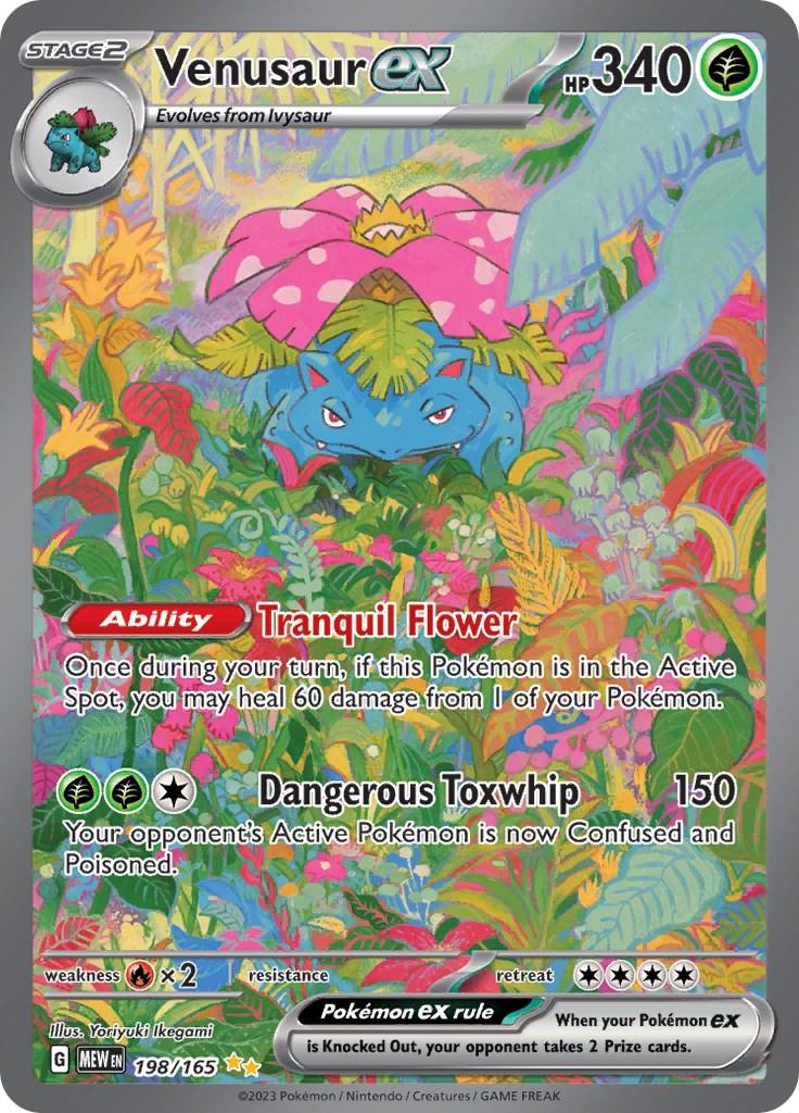 Venusaur ex (198/165) [Scarlet & Violet 151] | I Want That Stuff Brandon