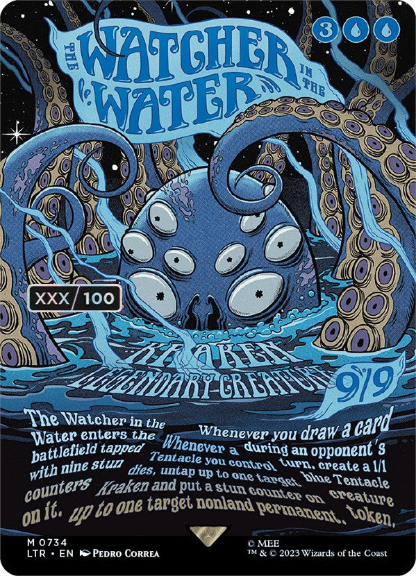 The Watcher in the Water (Borderless Poster) (Serialized) [The Lord of the Rings: Tales of Middle-Earth] | I Want That Stuff Brandon