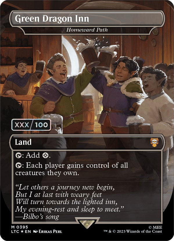 Green Dragon Inn - Homeward Path (Serialized) [The Lord of the Rings: Tales of Middle-Earth Commander] | I Want That Stuff Brandon