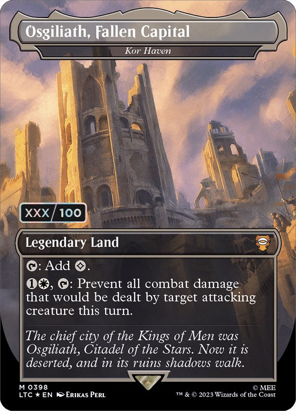 Osgiliath, Fallen Capital - Kor Haven (Serialized) [The Lord of the Rings: Tales of Middle-Earth Commander] | I Want That Stuff Brandon