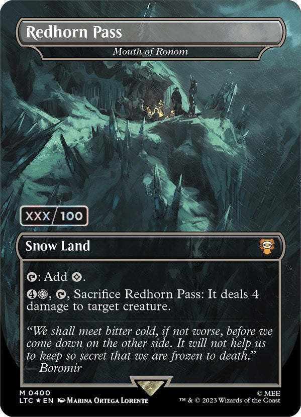 Redhorn Pass - Mouth of Ronom (Serialized) [The Lord of the Rings: Tales of Middle-Earth Commander] | I Want That Stuff Brandon