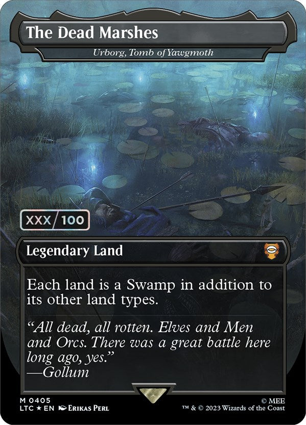 The Dead Marshes - Urborg, Tomb of Yawgmoth (Serialized) [The Lord of the Rings: Tales of Middle-Earth Commander] | I Want That Stuff Brandon