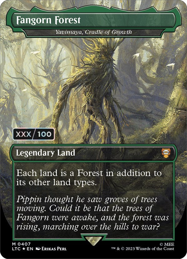 Fangorn Forest - Yavimaya, Cradle of Growth (Serialized) [The Lord of the Rings: Tales of Middle-Earth Commander] | I Want That Stuff Brandon