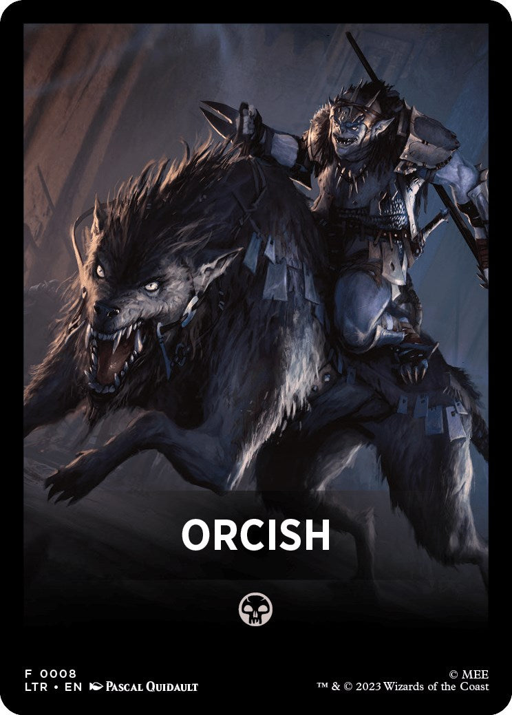 Orcish Theme Card [The Lord of the Rings: Tales of Middle-Earth] | I Want That Stuff Brandon