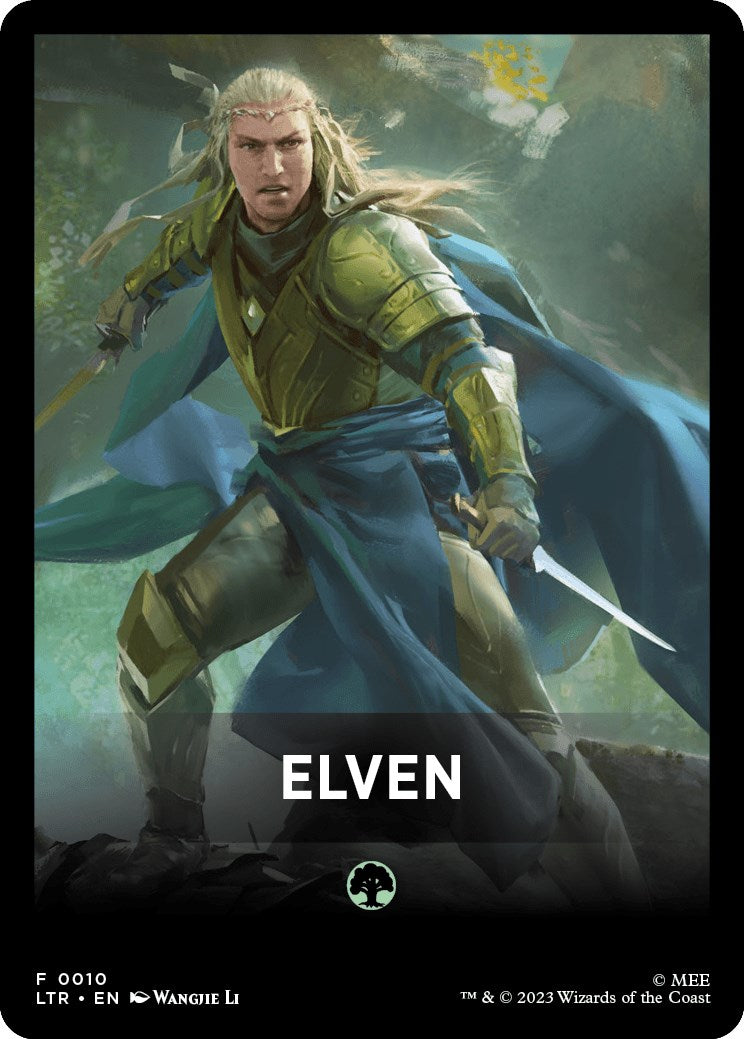 Elven Theme Card [The Lord of the Rings: Tales of Middle-Earth] | I Want That Stuff Brandon