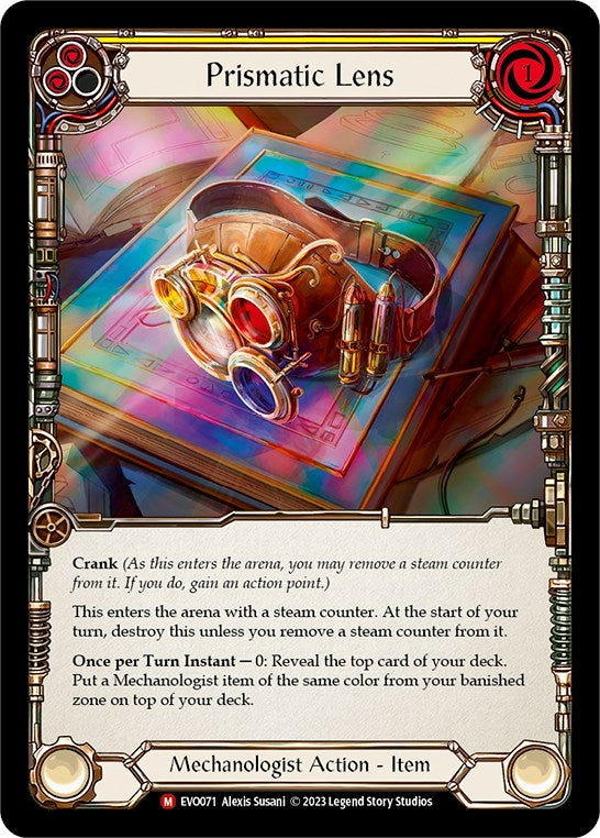 Prismatic Lens [EVO071] (Bright Lights)  Rainbow Foil | I Want That Stuff Brandon