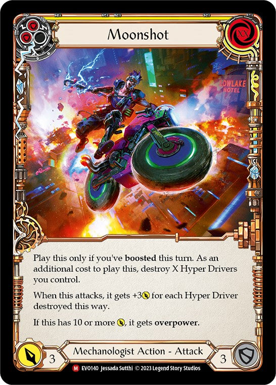 Moonshot [EVO140] (Bright Lights)  Rainbow Foil | I Want That Stuff Brandon