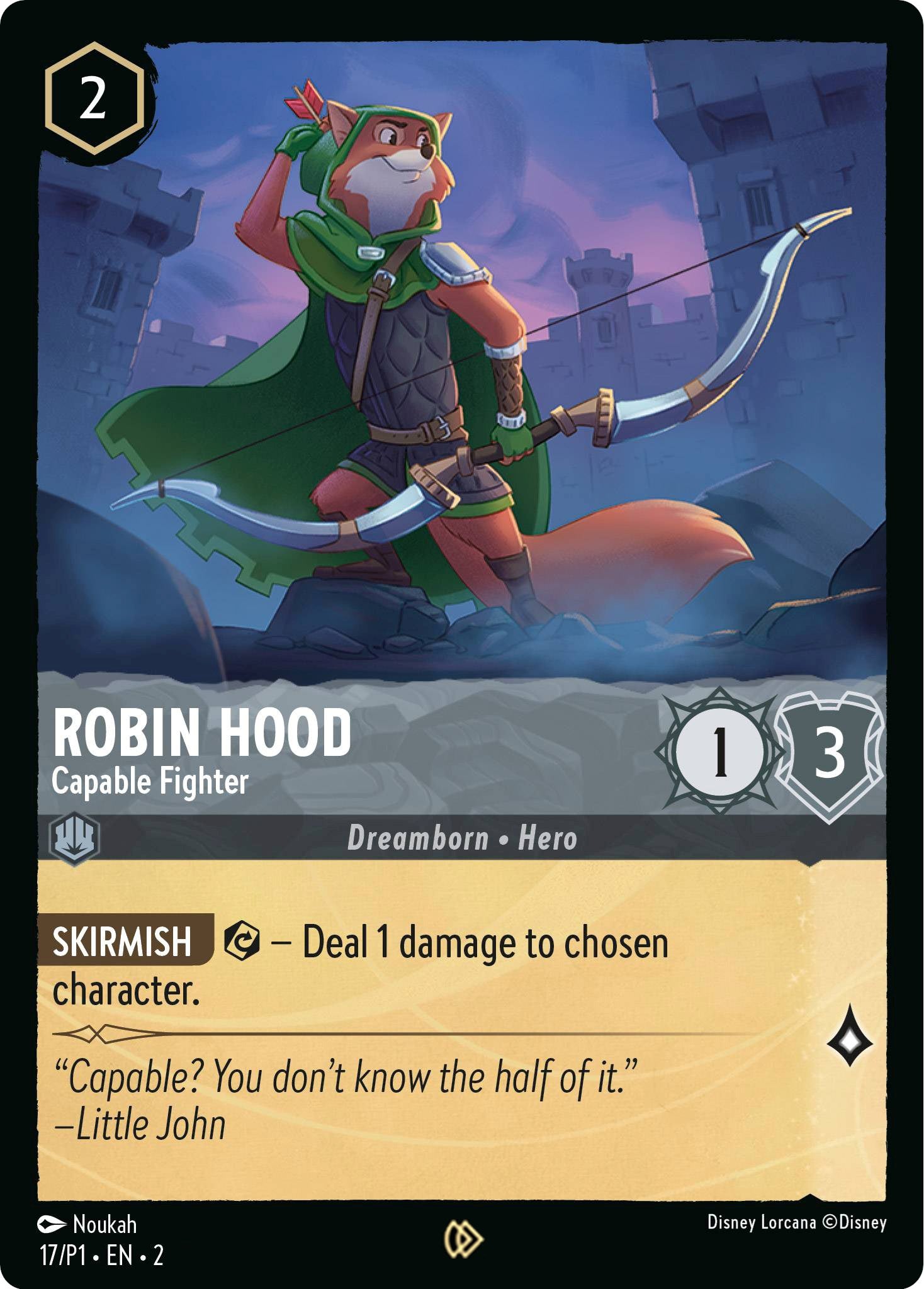 Robin Hood - Capable Fighter (17) [Promo Cards] | I Want That Stuff Brandon