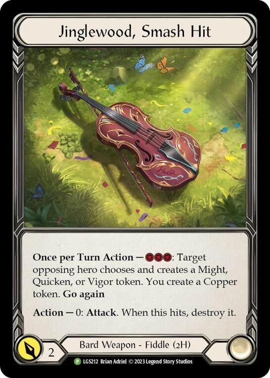 Jinglewood, Smash Hit [LGS212] (Promo)  Rainbow Foil | I Want That Stuff Brandon