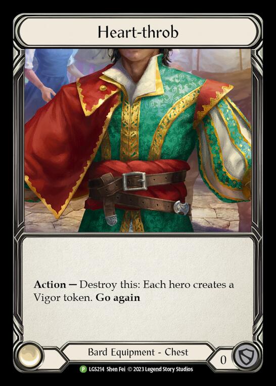 Heart-throb [LGS14] (Promo)  Rainbow Foil | I Want That Stuff Brandon