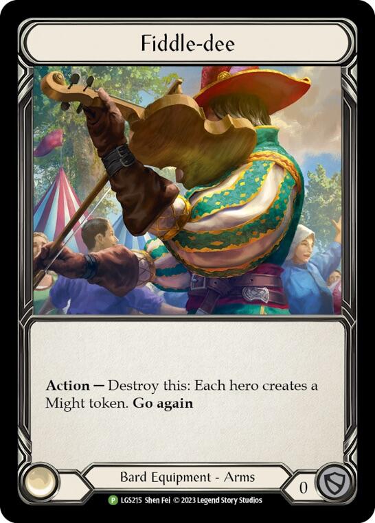 Fiddle-dee [LGS215] (Promo)  Rainbow Foil | I Want That Stuff Brandon