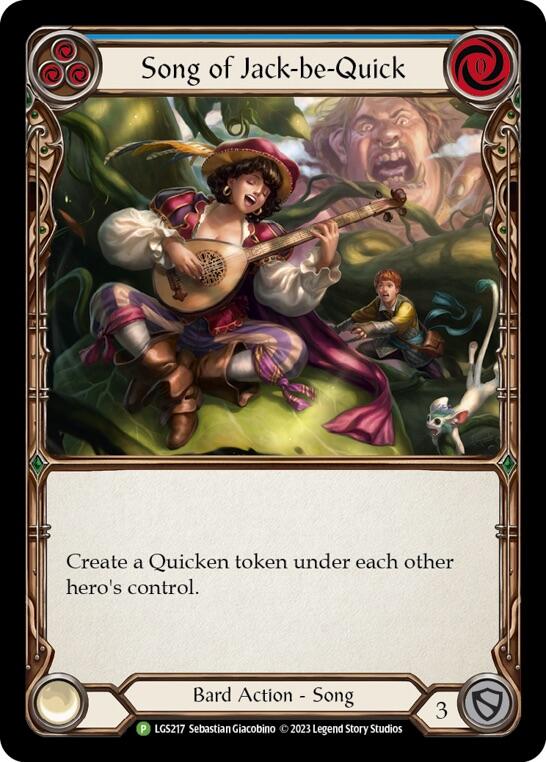 Song of Jack-be-Quick [LGS217] (Promo)  Rainbow Foil | I Want That Stuff Brandon