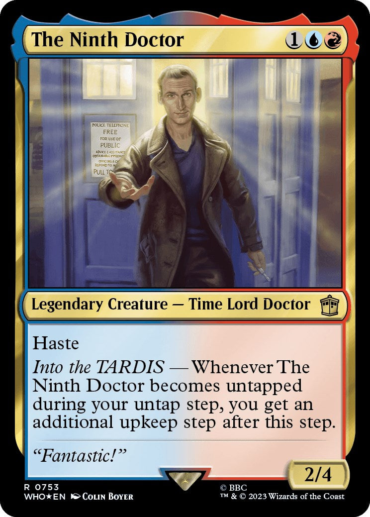 The Ninth Doctor (Surge Foil) [Doctor Who] | I Want That Stuff Brandon