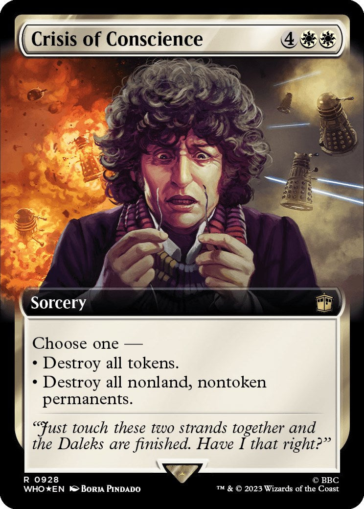 Crisis of Conscience (Extended Art) (Surge Foil) [Doctor Who] | I Want That Stuff Brandon