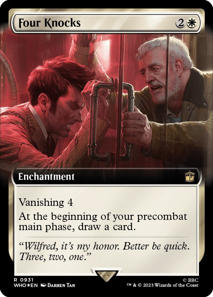 Four Knocks (Extended Art) (Surge Foil) [Doctor Who] | I Want That Stuff Brandon
