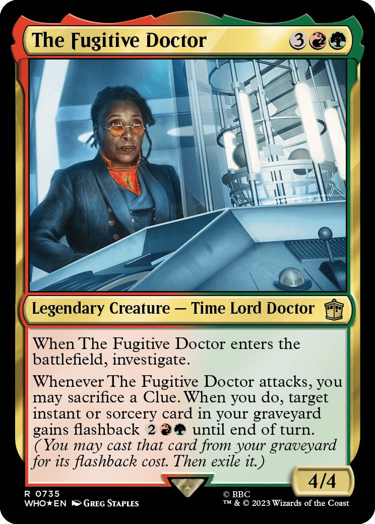 The Fugitive Doctor (Surge Foil) [Doctor Who] | I Want That Stuff Brandon