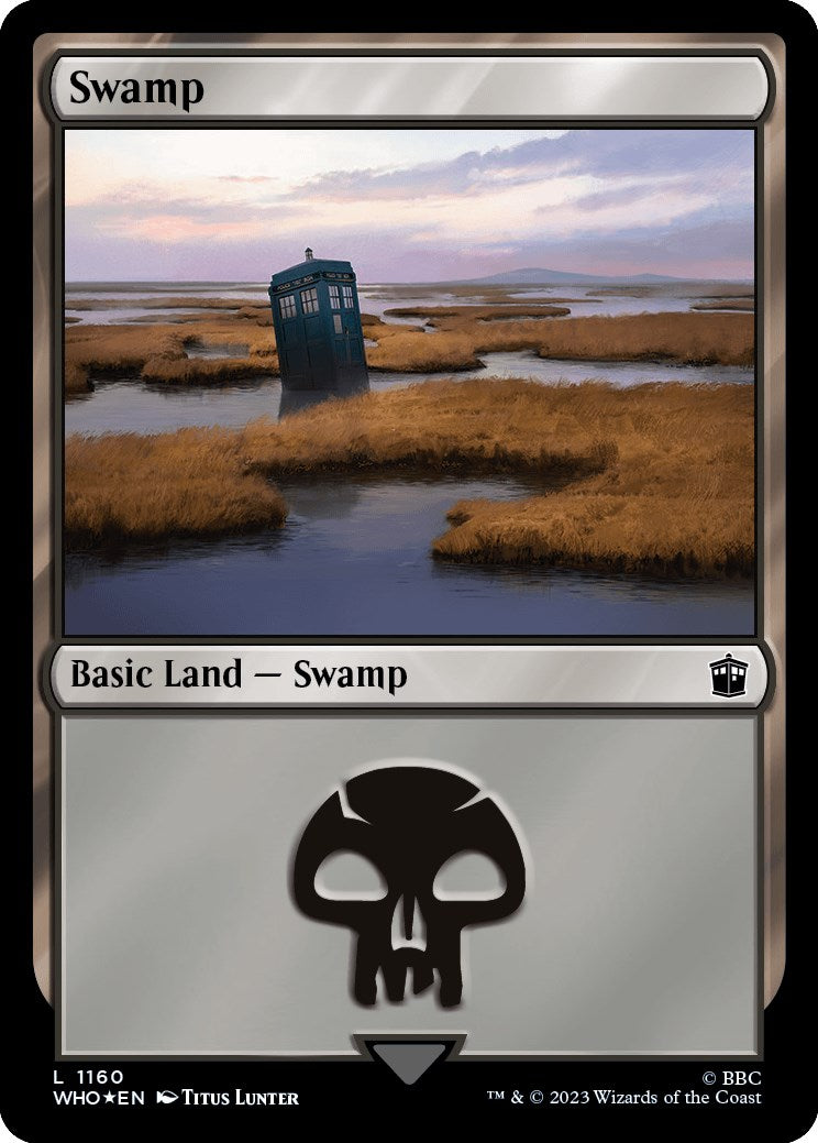 Swamp (1160) (Surge Foil) [Doctor Who] | I Want That Stuff Brandon