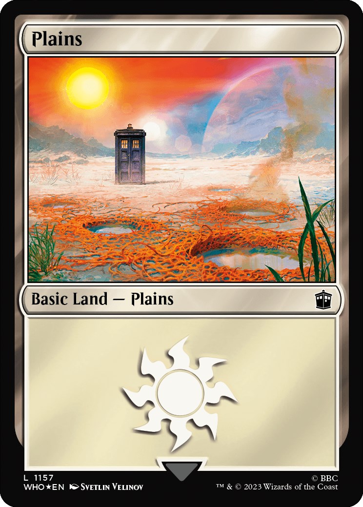 Plains (1157) (Surge Foil) [Doctor Who] | I Want That Stuff Brandon