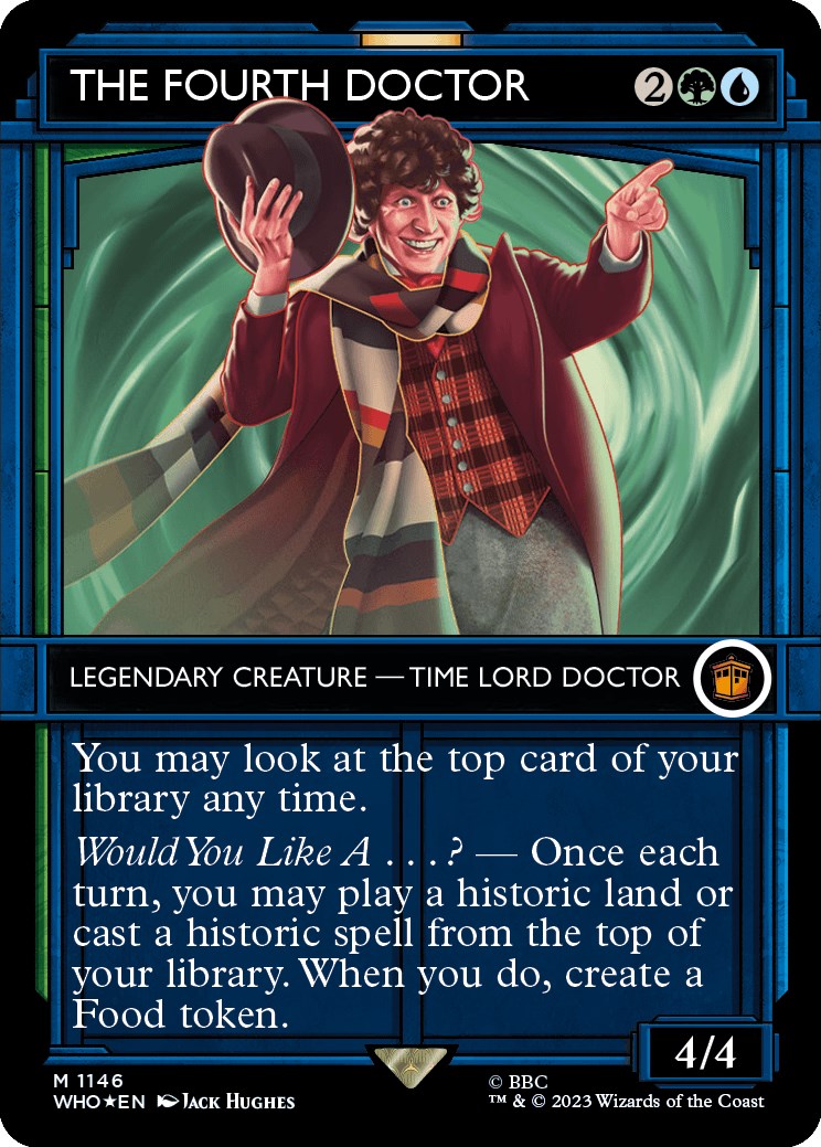 The Fourth Doctor (Showcase) (Surge Foil) [Doctor Who] | I Want That Stuff Brandon