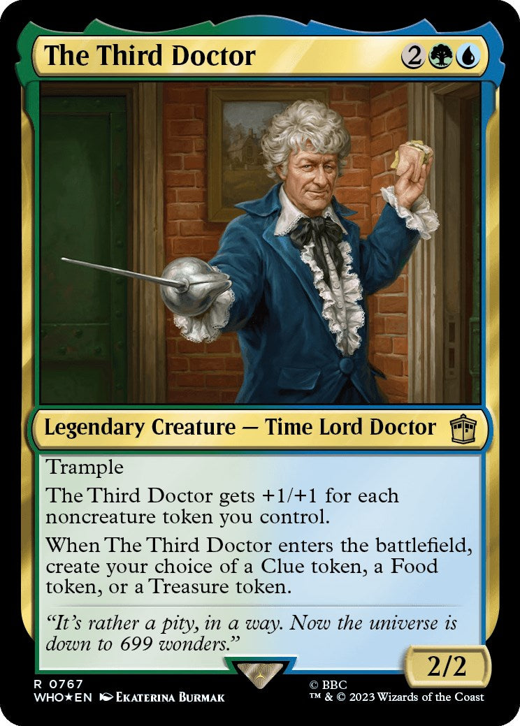 The Third Doctor (Surge Foil) [Doctor Who] | I Want That Stuff Brandon