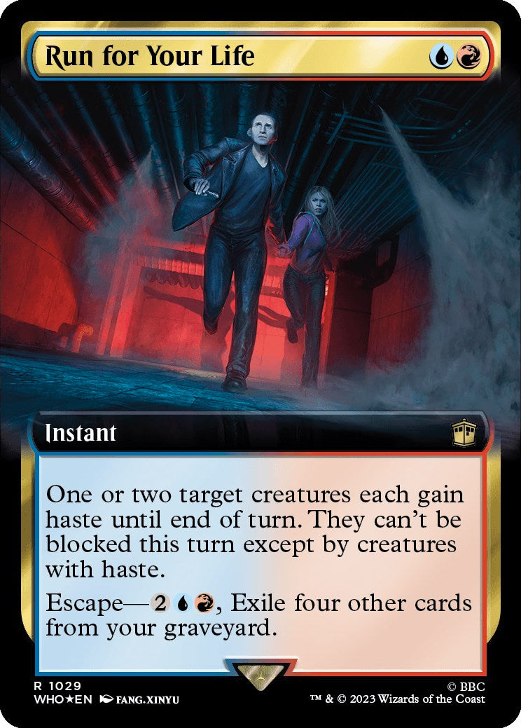 Run for Your Life (Extended Art) (Surge Foil) [Doctor Who] | I Want That Stuff Brandon