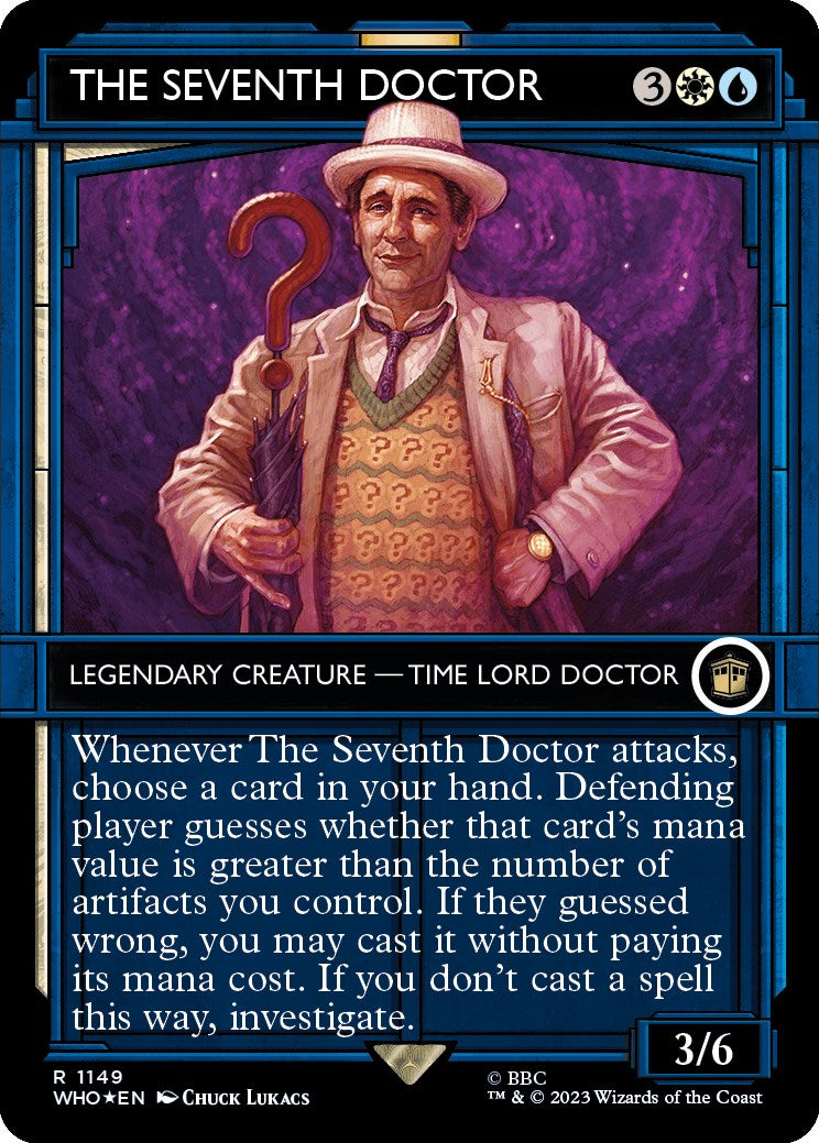 The Seventh Doctor (Showcase) (Surge Foil) [Doctor Who] | I Want That Stuff Brandon