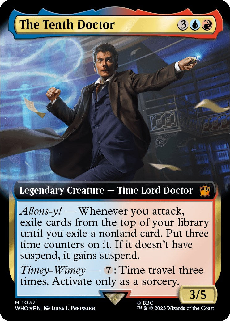 The Tenth Doctor (Extended Art) (Surge Foil) [Doctor Who] | I Want That Stuff Brandon