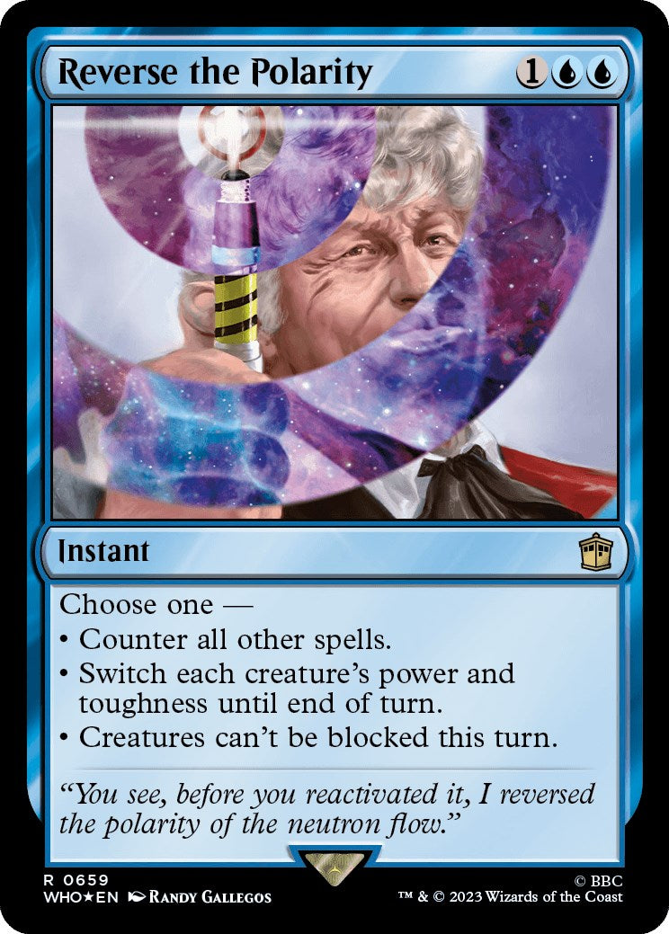 Reverse the Polarity (Surge Foil) [Doctor Who] | I Want That Stuff Brandon