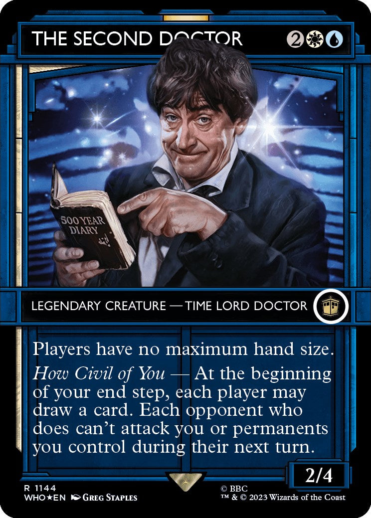 The Second Doctor (Showcase) (Surge Foil) [Doctor Who] | I Want That Stuff Brandon