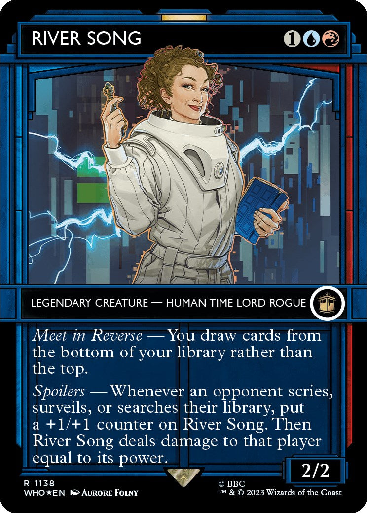 RIVER SONG (Showcase) (Surge Foil) [Doctor Who] | I Want That Stuff Brandon