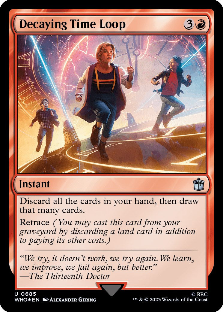 Decaying Time Loop (Surge Foil) [Doctor Who] | I Want That Stuff Brandon