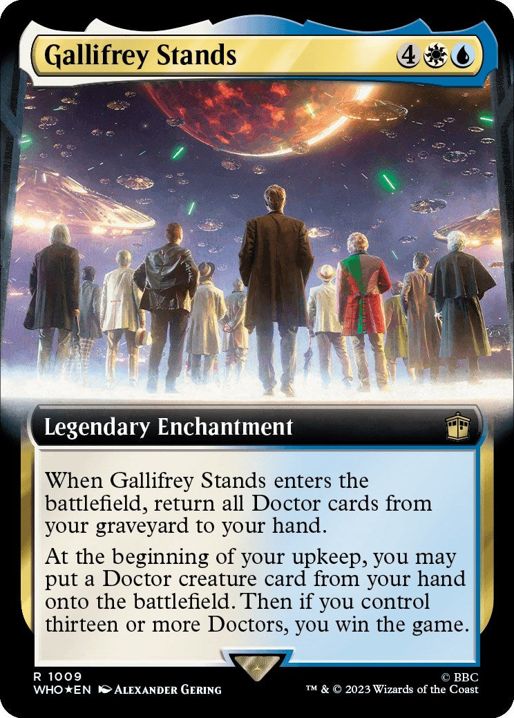 Gallifrey Stands (Extended Art) (Surge Foil) [Doctor Who] | I Want That Stuff Brandon