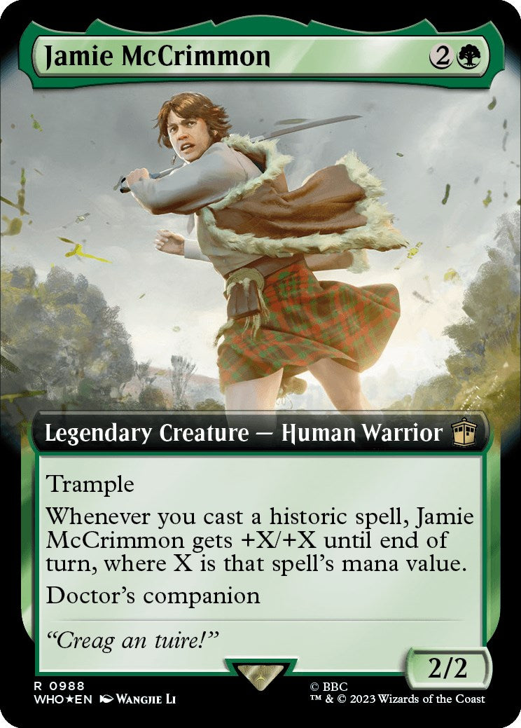 Jamie McCrimmon (Extended Art) (Surge Foil) [Doctor Who] | I Want That Stuff Brandon