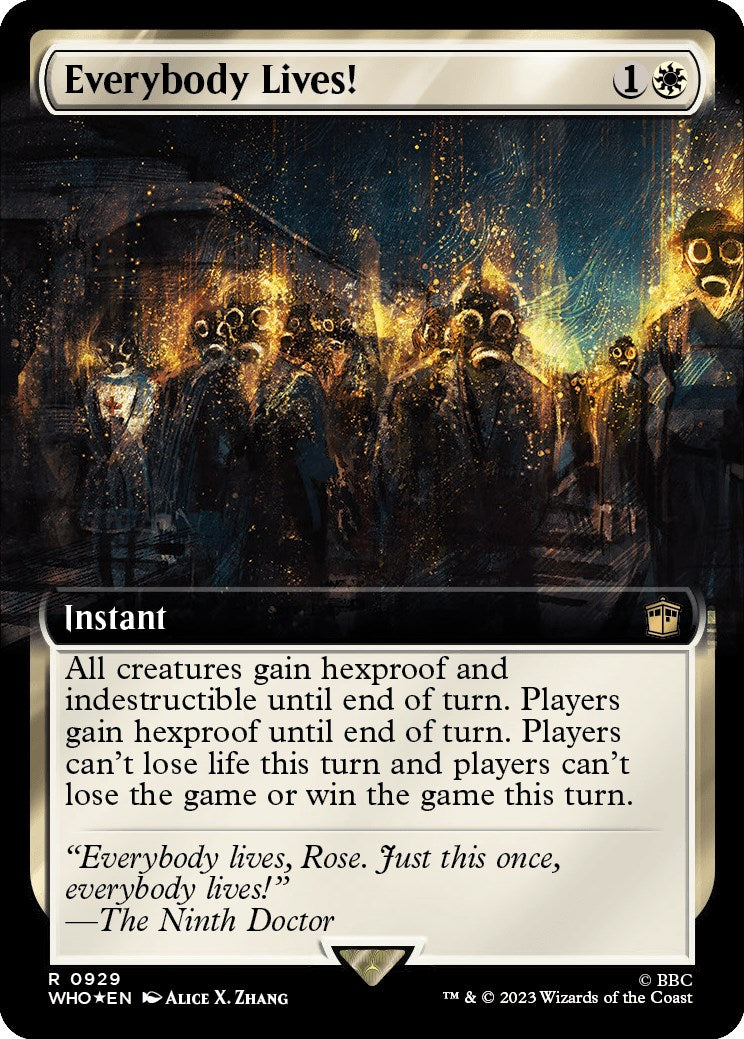 Everybody Lives! (Extended Art) (Surge Foil) [Doctor Who] | I Want That Stuff Brandon
