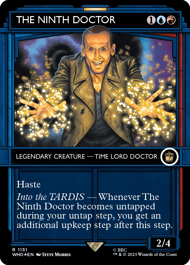 The Ninth Doctor (Showcase) (Surge Foil) [Doctor Who] | I Want That Stuff Brandon