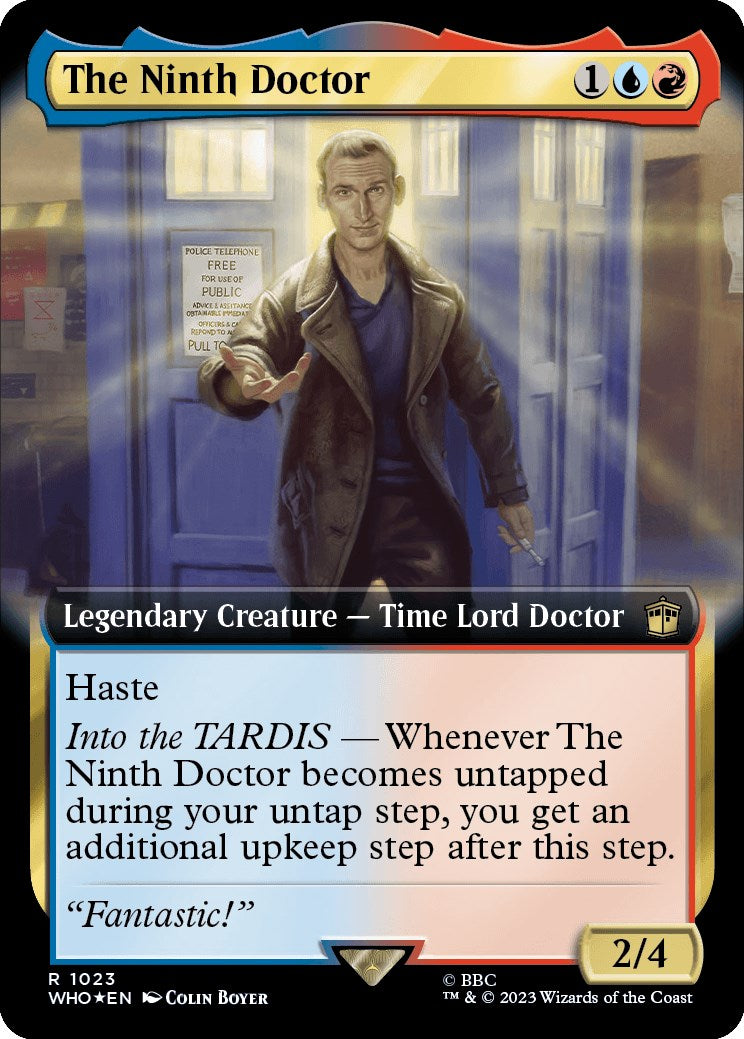 The Ninth Doctor (Extended Art) (Surge Foil) [Doctor Who] | I Want That Stuff Brandon