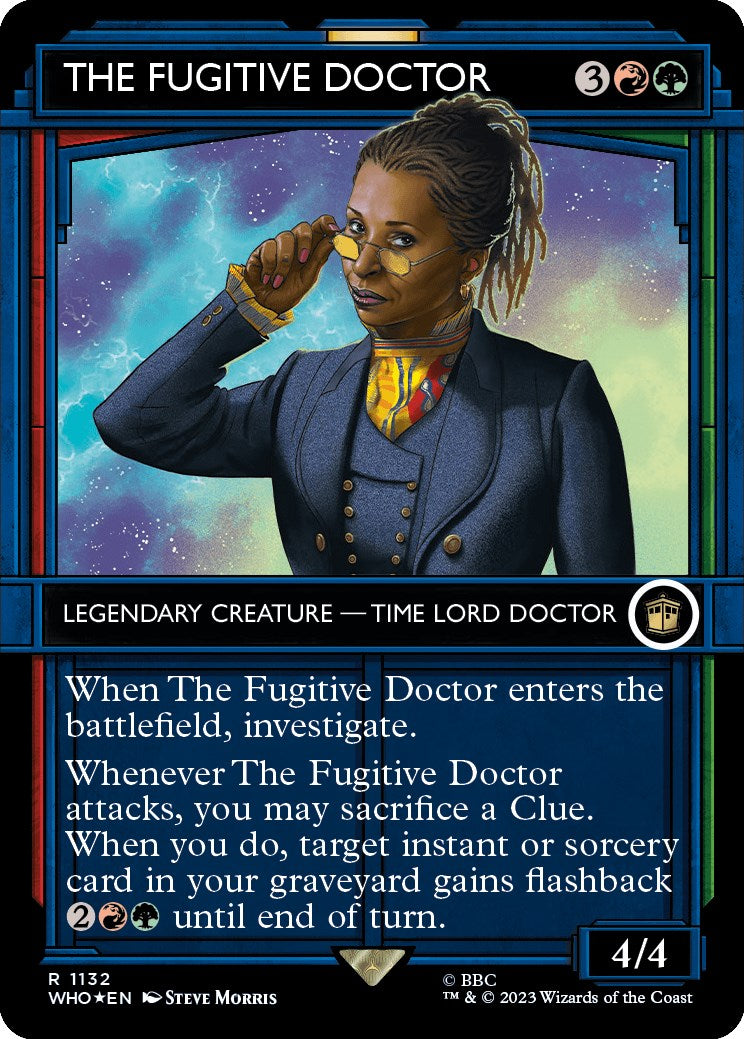 The Fugitive Doctor (Showcase) (Surge Foil) [Doctor Who] | I Want That Stuff Brandon