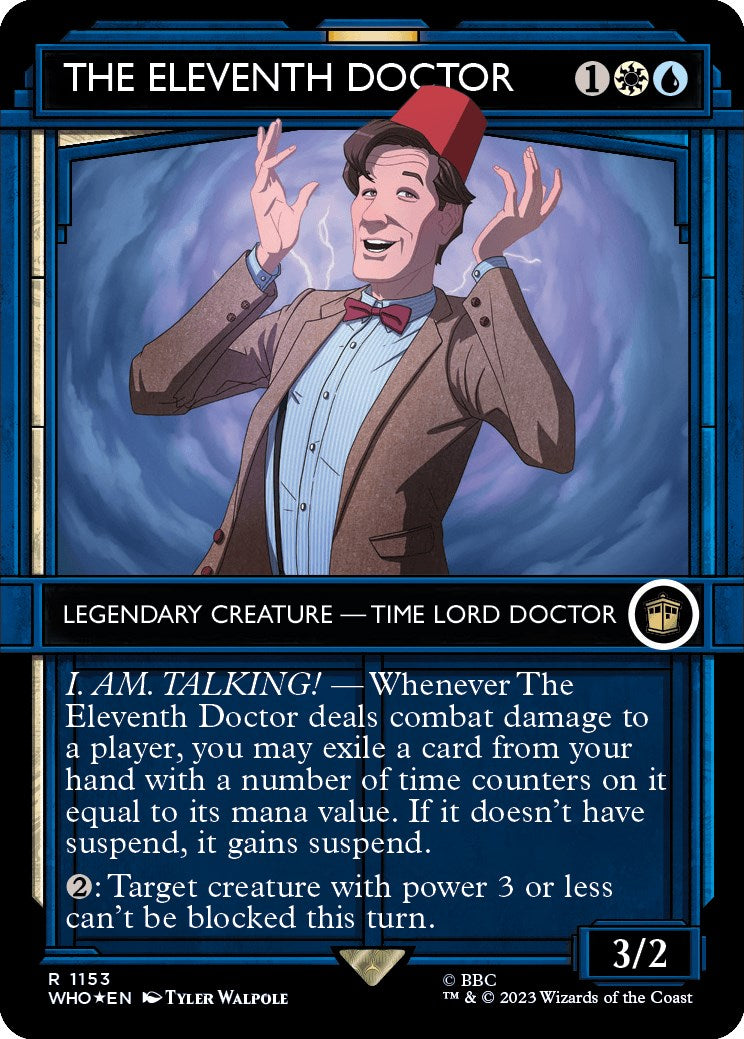 The Eleventh Doctor (Showcase) (Surge Foil) [Doctor Who] | I Want That Stuff Brandon