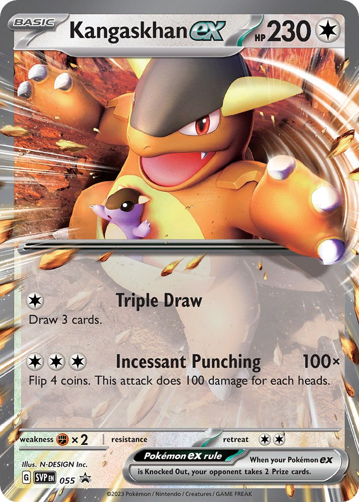 Kangaskhan ex (055) [Scarlet & Violet: Black Star Promos] | I Want That Stuff Brandon