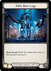 Teklo Base Legs [LGS189] (Promo)  Cold Foil | I Want That Stuff Brandon